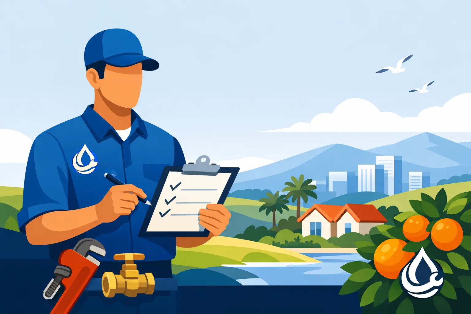 Licensed Plumber Review Checklist for Orange County