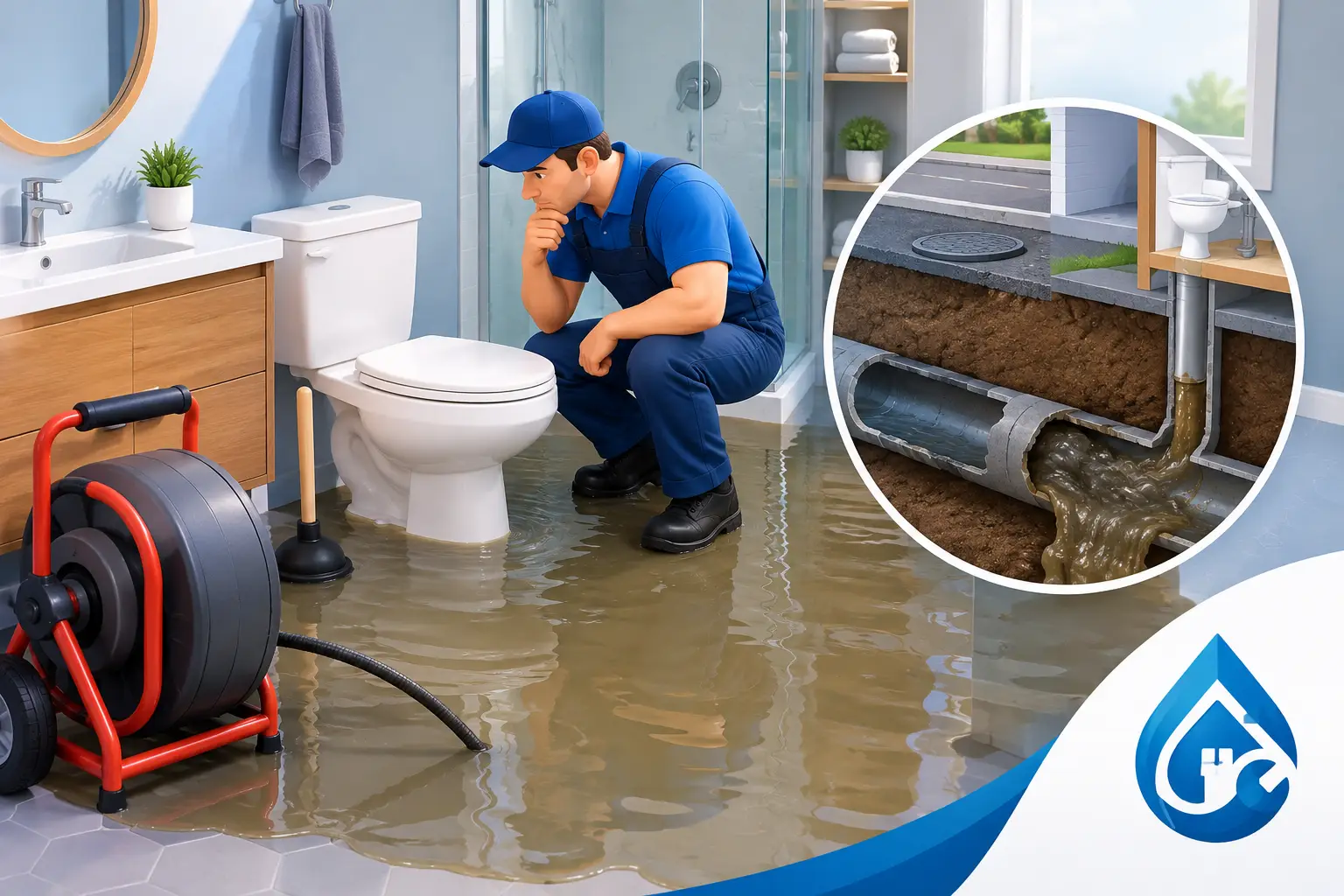 Sewer Backup Example: What to Do When It Happens