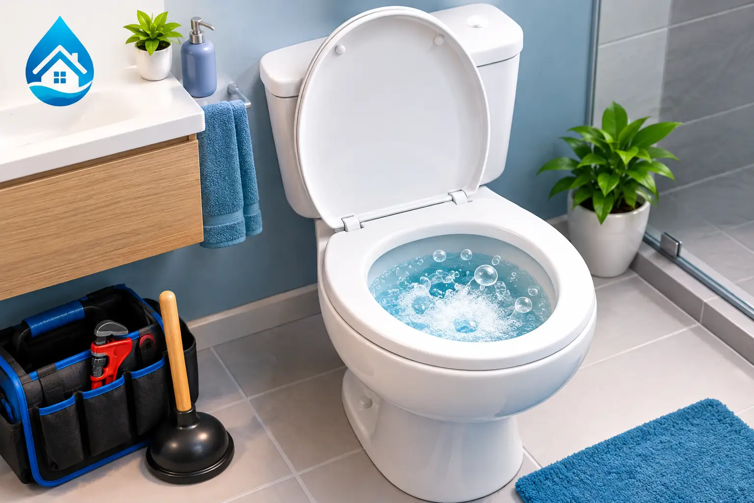 Why Does a Toilet Bubble? Causes and Fixes