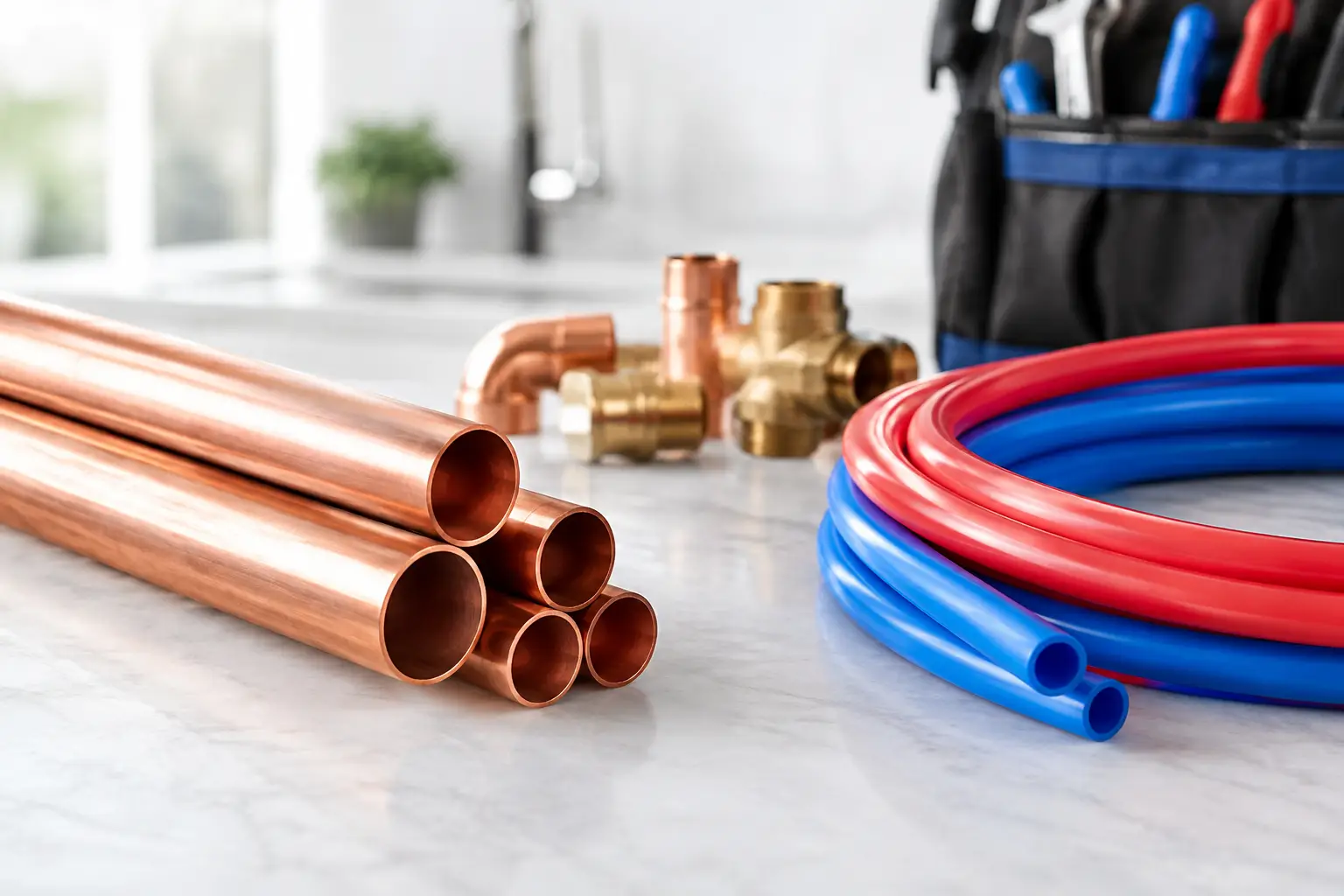 Copper Versus PEX Plumbing Pipes for Your Home