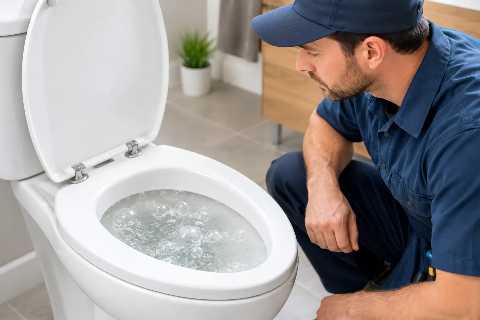 Toilet Bubbling Causes and What They Mean